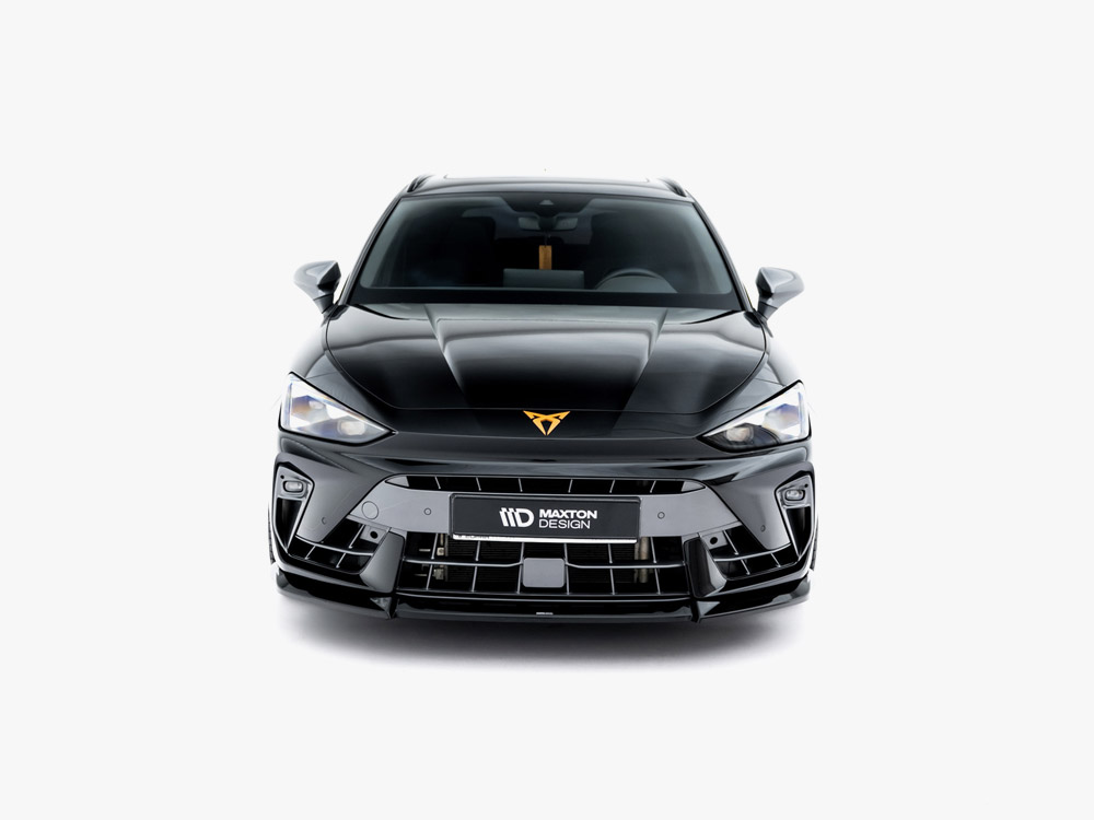 Front Splitter V.2 Cupra Leon ST / Hatchback Mk1 Facelift - 5 