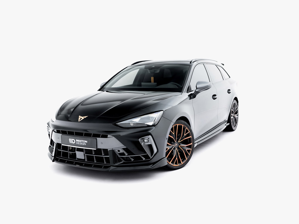Front Splitter V.1 Cupra Leon ST / Hatchback Mk1 Facelift - 2 