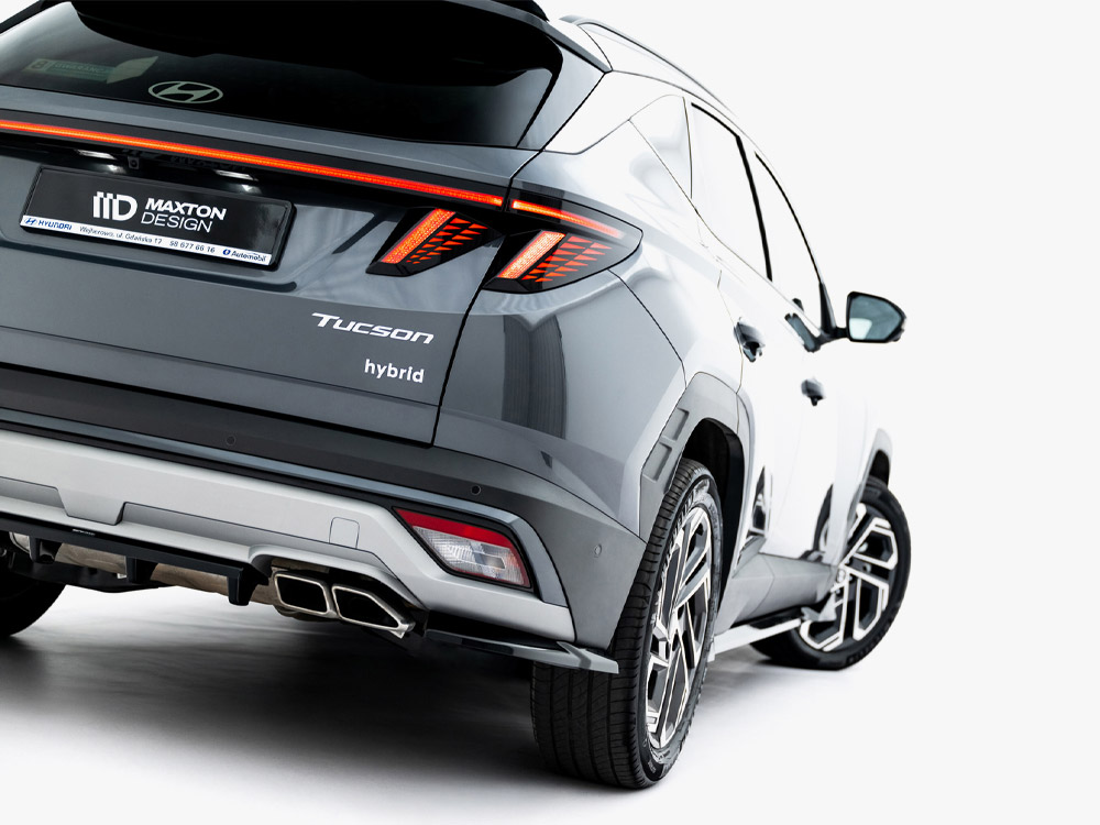Rear Splitter (Vertical Bars) Hyundai Tucson Mk4 Facelift - 6 