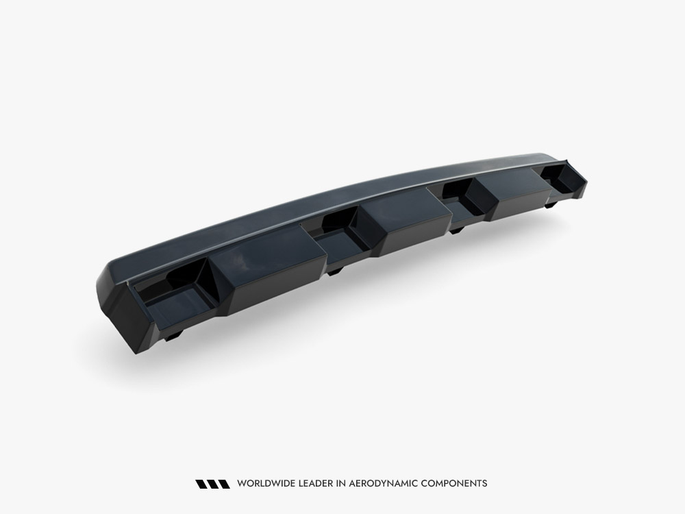 Rear Splitter (Vertical Bars) Mercedes W176 AMG-Line Pre-Facelift - 7 