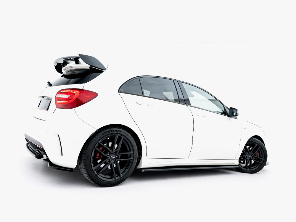 Side Skirt Diffusers Mercedes W176 AMG-Line Pre-Facelift - 3 