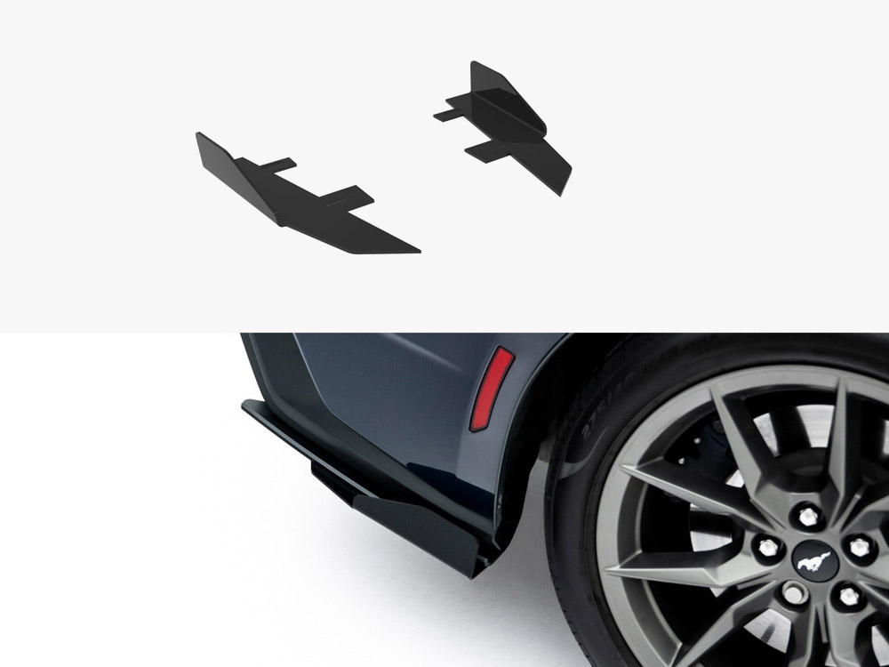 Rear Side Flaps Ford Mustang Dark Horse Mk7 - 1 