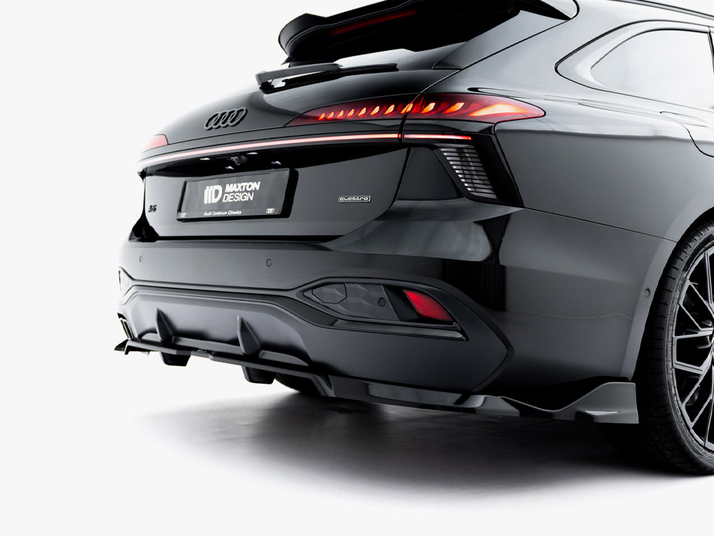 Rear Splitter (Vertical Bars) V.2 Audi A6 S-Line C9 - 4 