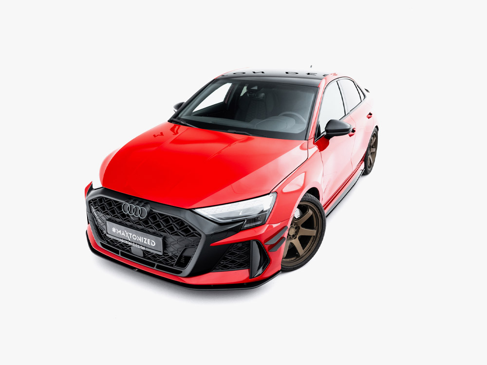 Front Bumper Wings (Canards) Audi RS3 Sedan 8Y Facelift - 3 