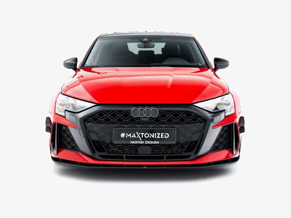 Front Bumper Wings (Canards) Audi RS3 Sedan 8Y Facelift - 4 