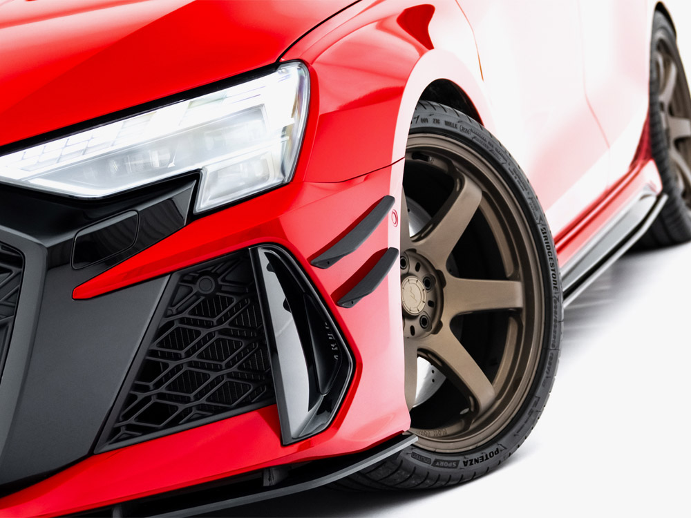 Front Bumper Wings (Canards) Audi RS3 Sedan 8Y Facelift - 5 