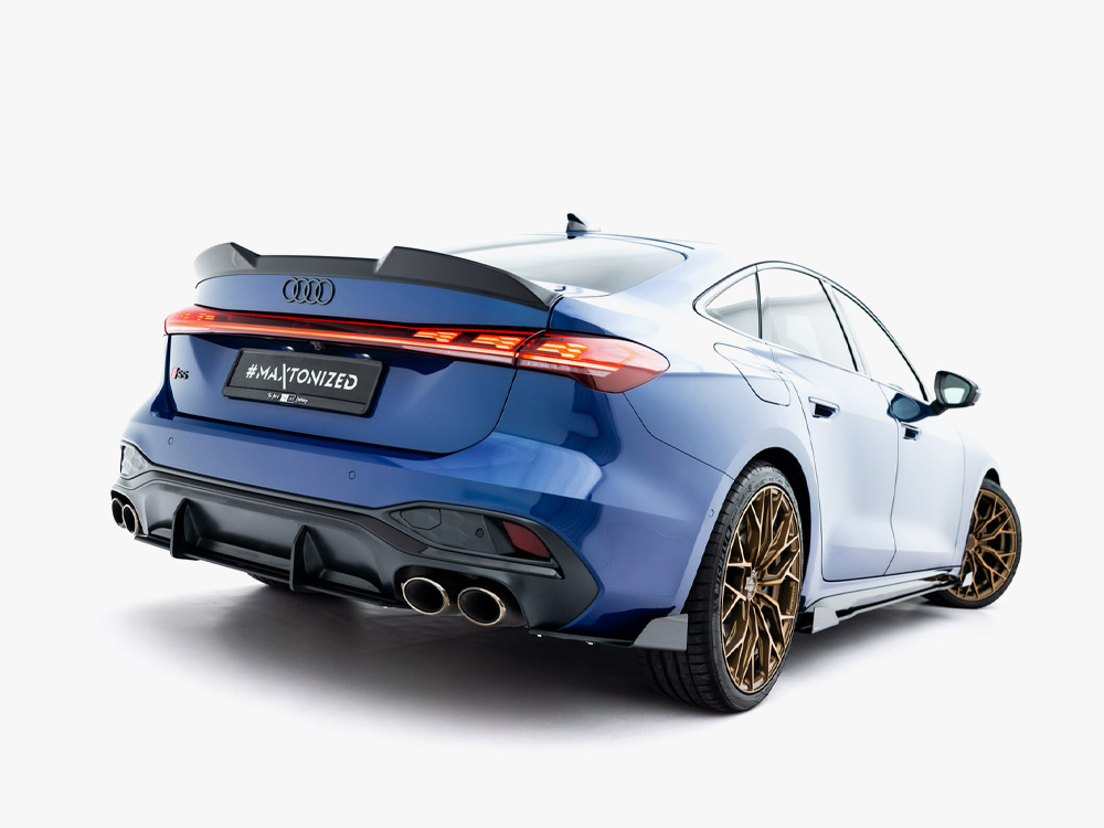 Street PRO Rear Side Splitters + Flaps Audi S5 Sedan / Avant B10 - 2 