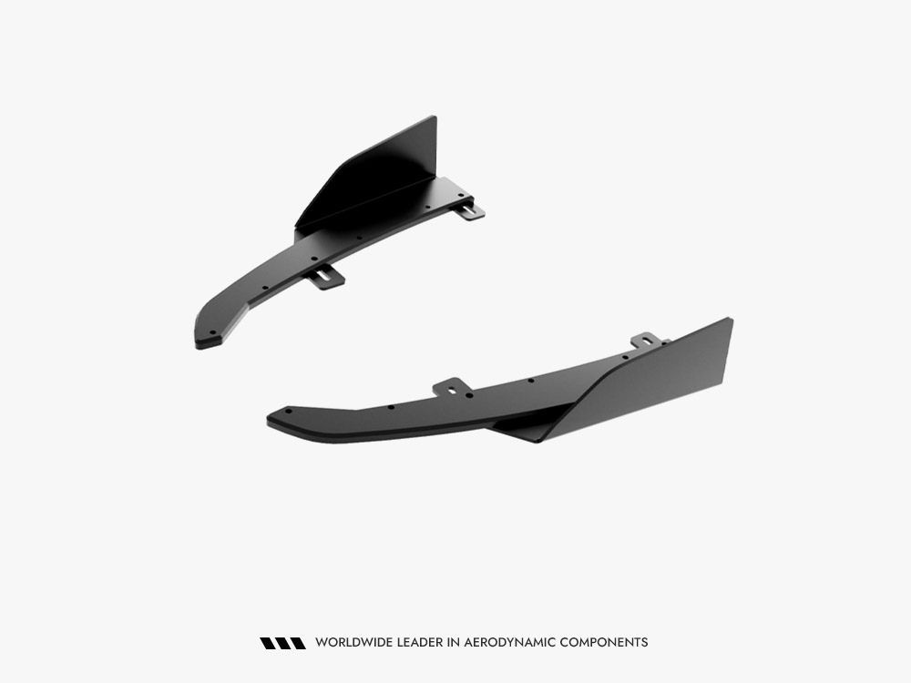 Street PRO Rear Side Splitters + Flaps Audi S5 Sedan / Avant B10 - 6 