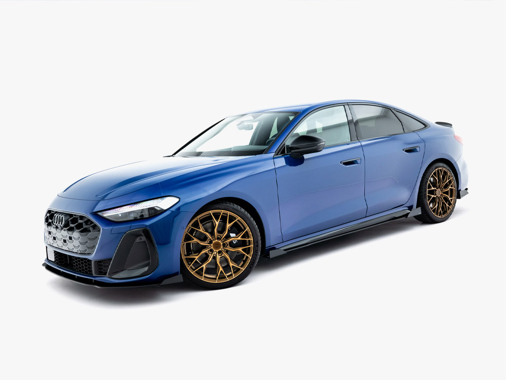 Street PRO Side Skirt Diffusers + Flaps Audi A5 S-Line / S5 Sedan / Avant B10 - 2 