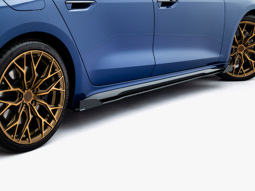 Street PRO Side Skirt Diffusers + Flaps Audi A5 S-Line / S5 Sedan / Avant B10 - 5 