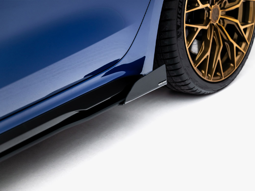 Street PRO Side Skirt Diffusers + Flaps Audi A5 S-Line / S5 Sedan / Avant B10 - 6 