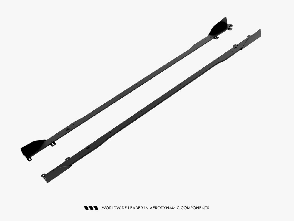 Street PRO Side Skirt Diffusers + Flaps Audi A5 S-Line / S5 Sedan / Avant B10 - 7 