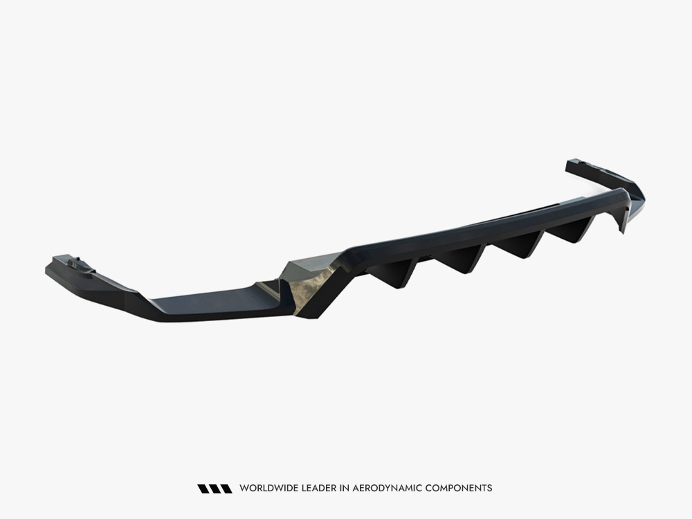 Rear Splitter (Vertical Bars) Volkswagen Touareg R-Line Mk3 Facelift - 10 