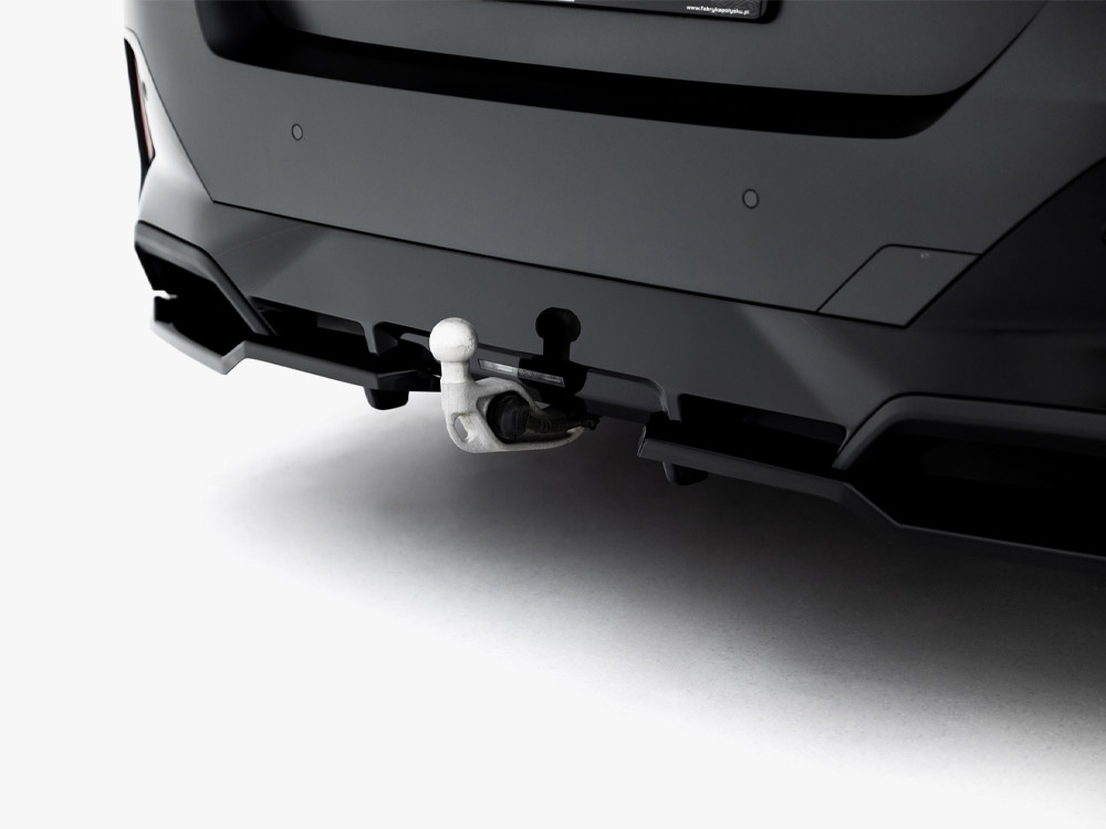 Rear Splitter (Vertical Bars) V.2 BMW 5 / i5 M-Pack Sedan / Touring G60 / G61 - 6 