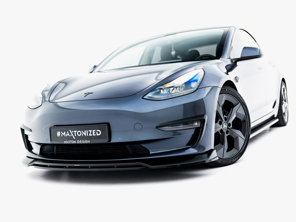 Front Splitter V.3 Tesla Model 3 - 4 