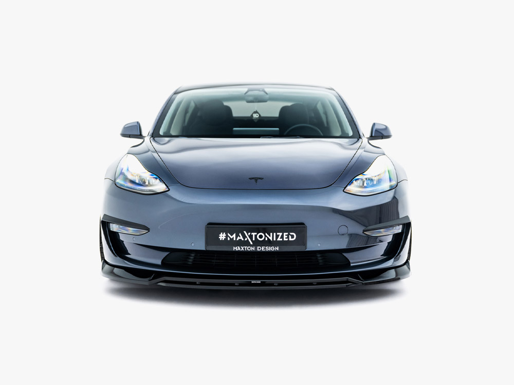 Front Splitter V.3 Tesla Model 3 - 5 