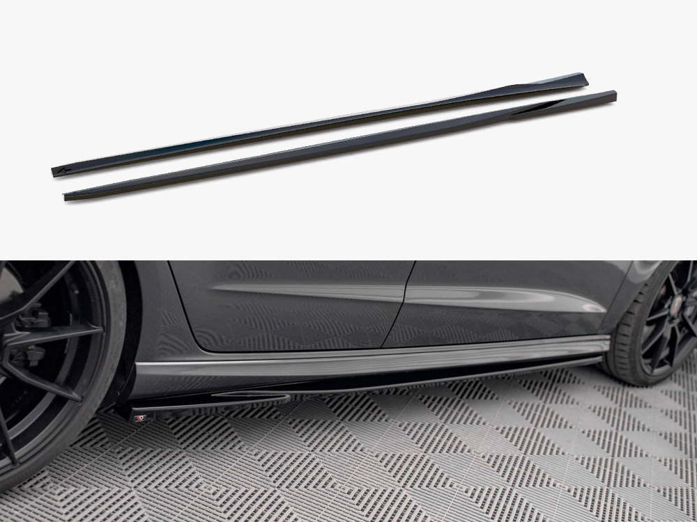 Side Skirts Diffusers Audi S3 / A3 S-Line Sportback 8V Facelift - 1 