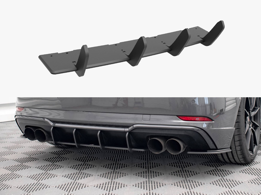 Street PRO Rear Diffuser Audi S3 Sportback 8V Facelift - 1 