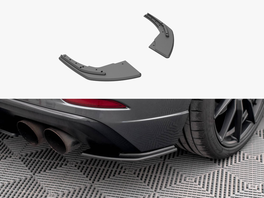 Street PRO Rear Side Splitters Audi S3 Sportback 8V Facelift - 1 