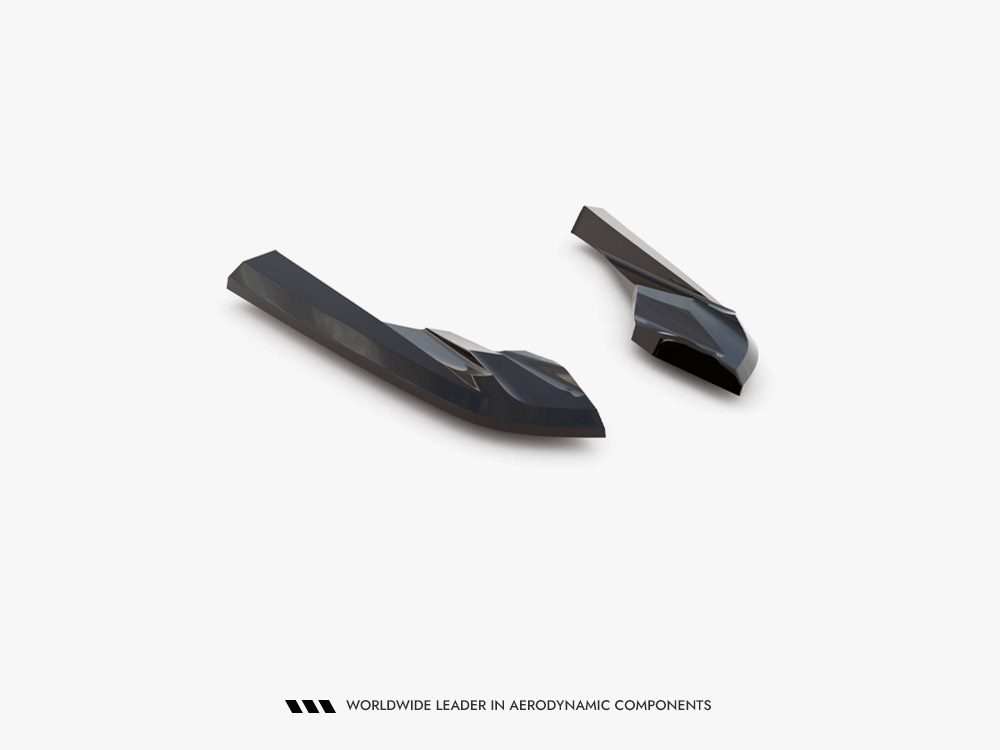 Rear Side Splitters Porsche Taycan Cross Turismo 4S - 5 