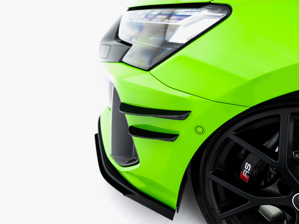 Front Bumper Wings (Canards) Audi RS3 Sportback 8Y Facelift - 5 
