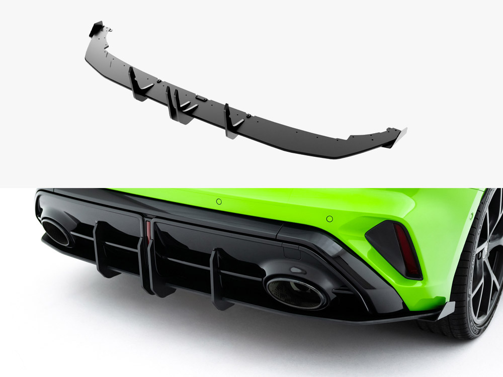 Street PRO Rear Diffuser + Flaps Audi RS3 Sportback 8Y Facelift - 1 