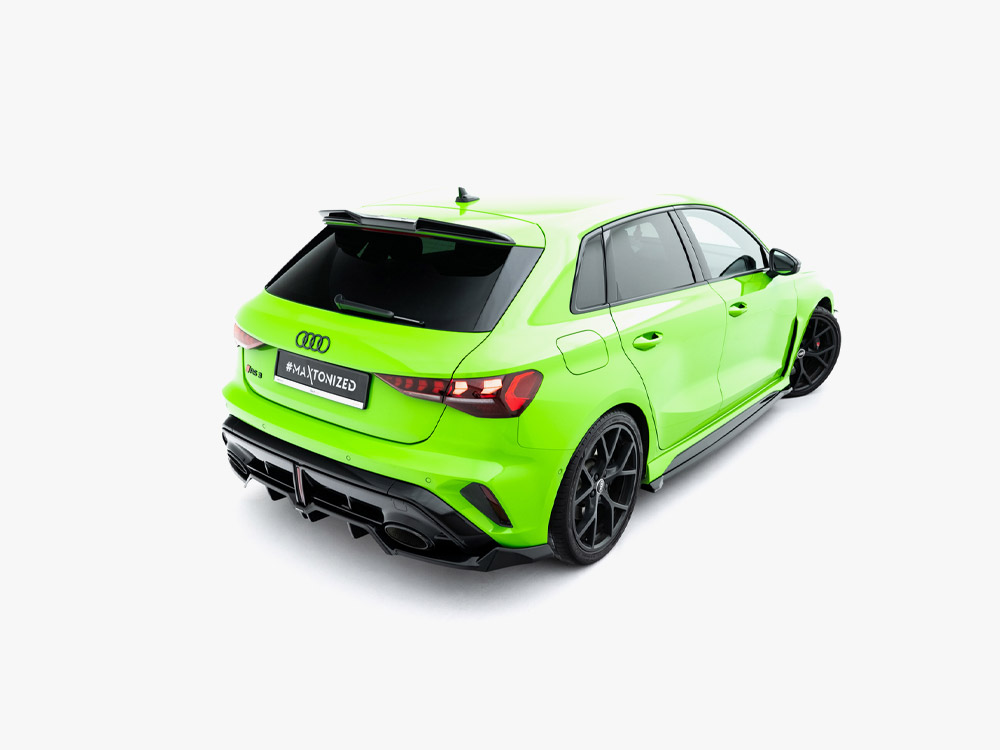 Rear Splitter (Vertical Bars) V.1 Audi RS3 Sportback 8Y Facelift - 3 