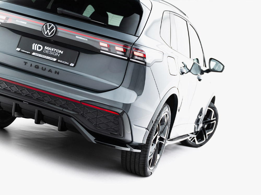 Rear Splitter (Vertical Bars) Volkswagen Tiguan R-Line Mk3 - 7 