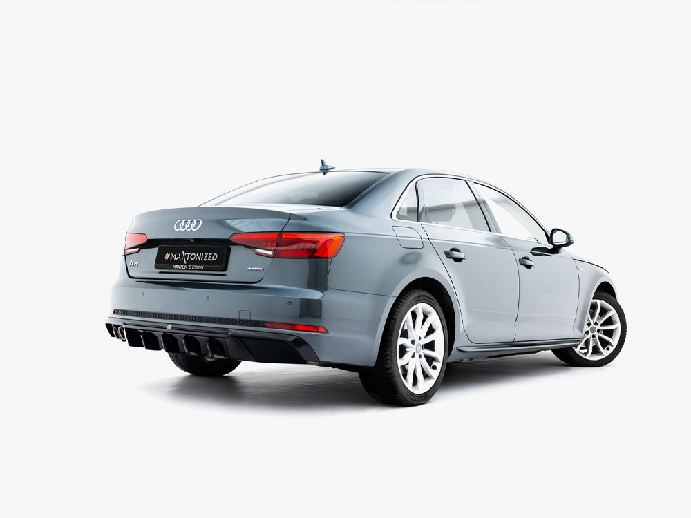Rear Valance V.2 Audi A4 S-Line Sedan / Avant B9 - 2 