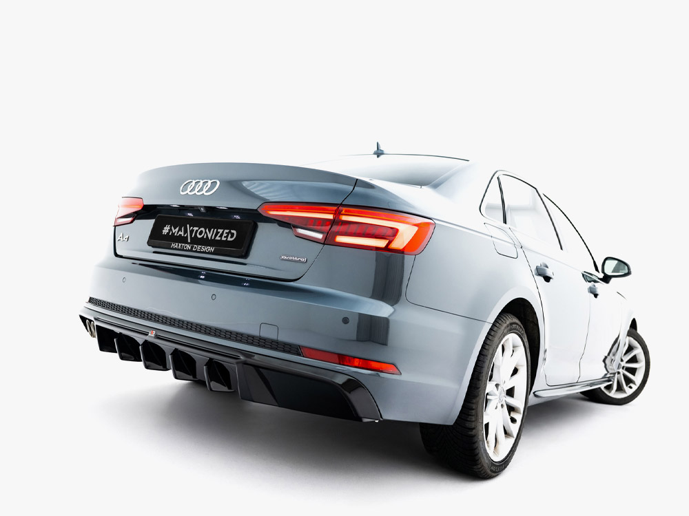 Rear Valance V.2 Audi A4 S-Line Sedan / Avant B9 - 3 