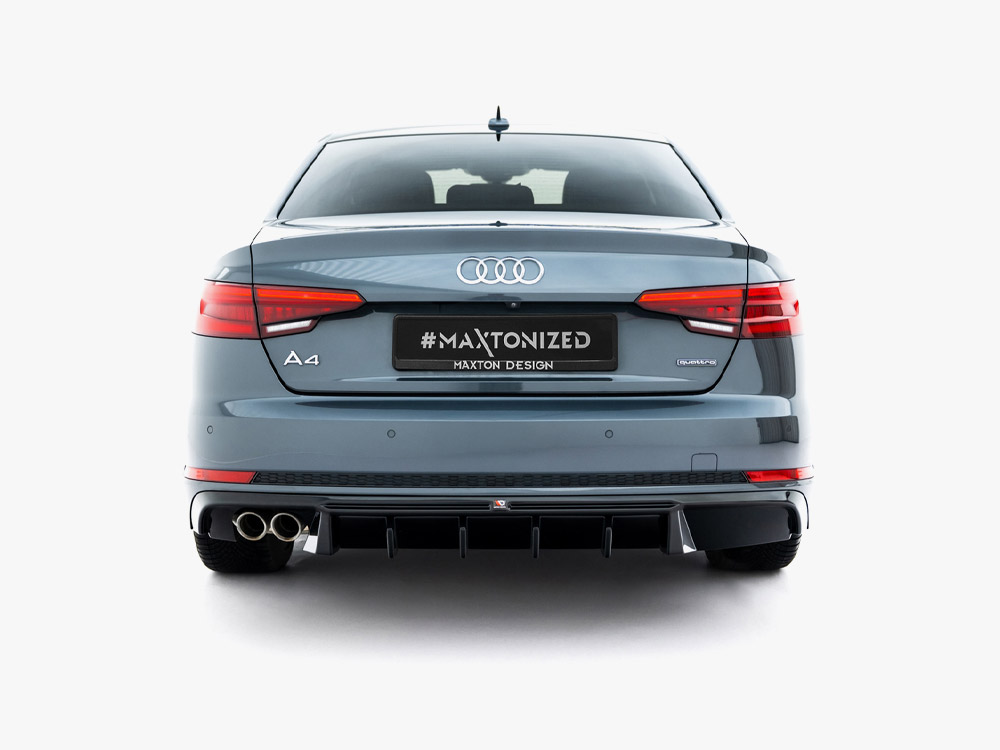 Rear Valance V.2 Audi A4 S-Line Sedan / Avant B9 - 4 