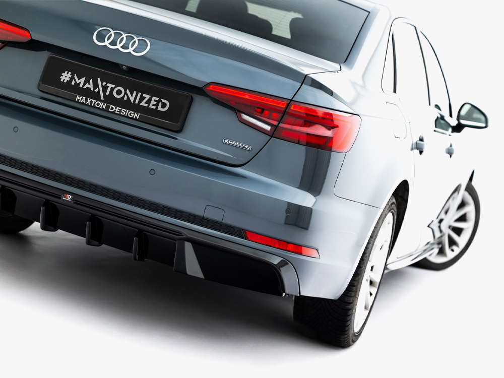 Rear Valance V.2 Audi A4 S-Line Sedan / Avant B9 - 6 