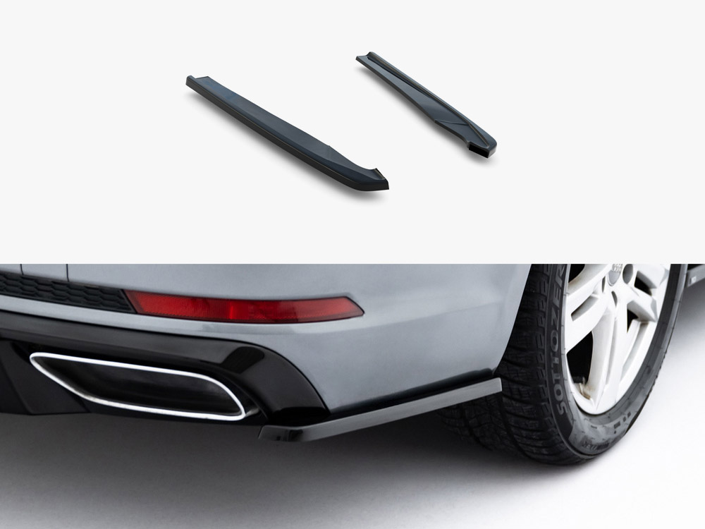 Rear Side Splitters Audi A4 / A4 S-Line / S4 Sedan / Avant B9 - 1 