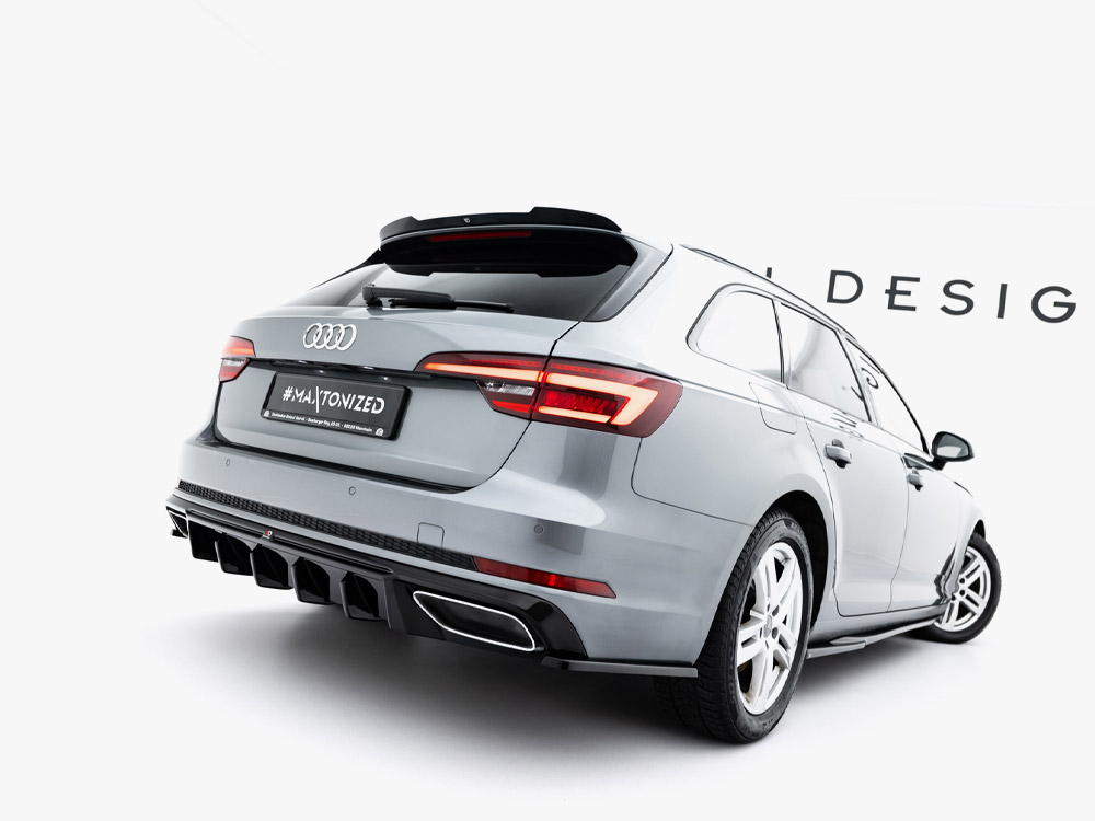 Rear Side Splitters Audi A4 / A4 S-Line / S4 Sedan / Avant B9 - 2 