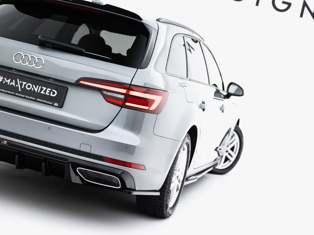 Rear Side Splitters Audi A4 / A4 S-Line / S4 Sedan / Avant B9 - 5 
