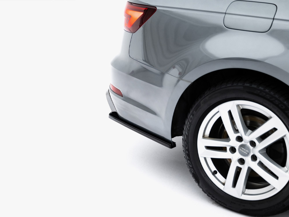 Rear Side Splitters Audi A4 / A4 S-Line / S4 Sedan / Avant B9 - 6 