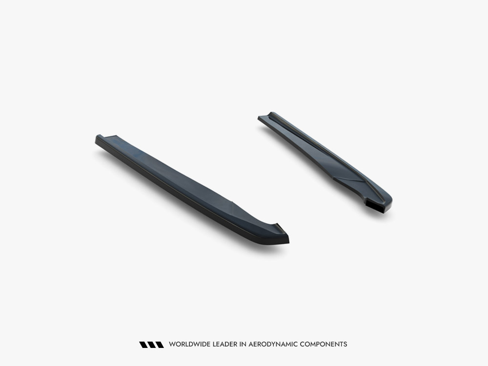 Rear Side Splitters Audi A4 / A4 S-Line / S4 Sedan / Avant B9 - 7 