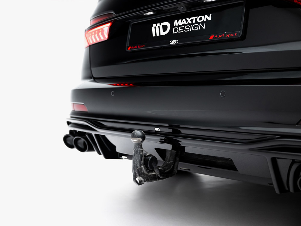 Rear Valance + Exhaust Ends Imitation Audi A6 S-Line / S6 C8 / C8 Facelift - 5 