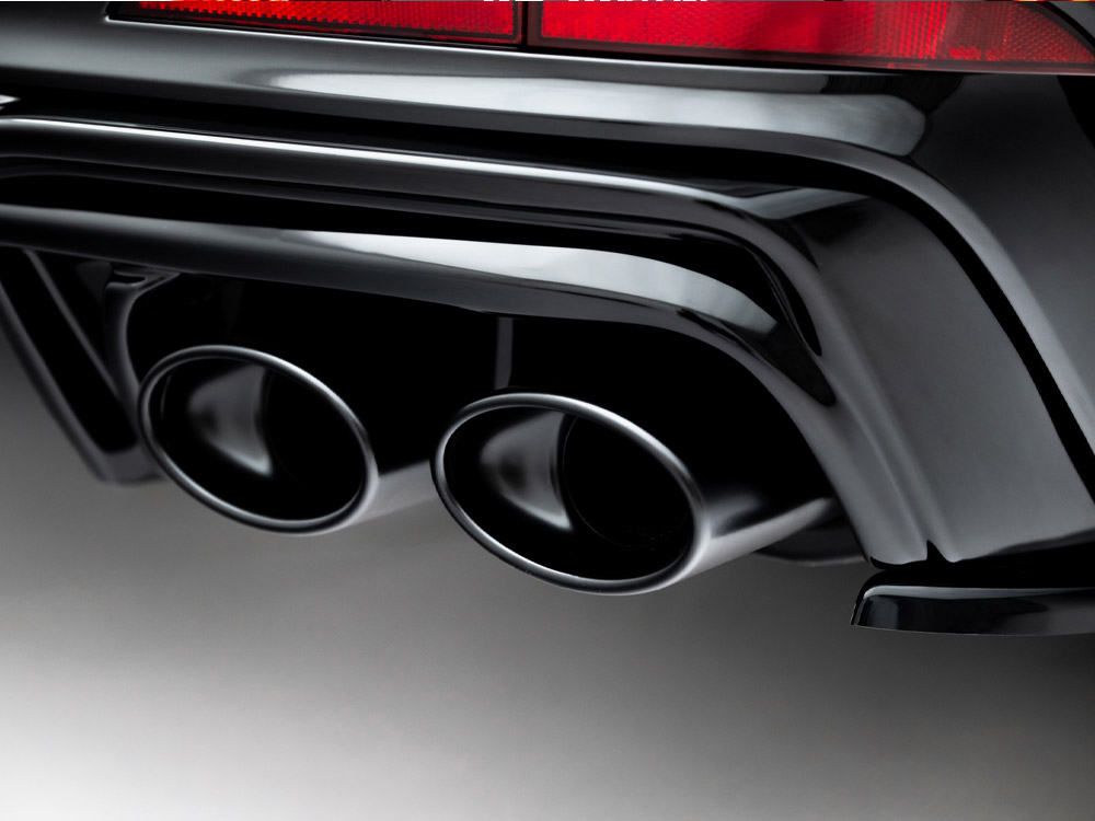 Rear Valance + Exhaust Ends Imitation Audi A6 S-Line / S6 C8 / C8 Facelift - 6 