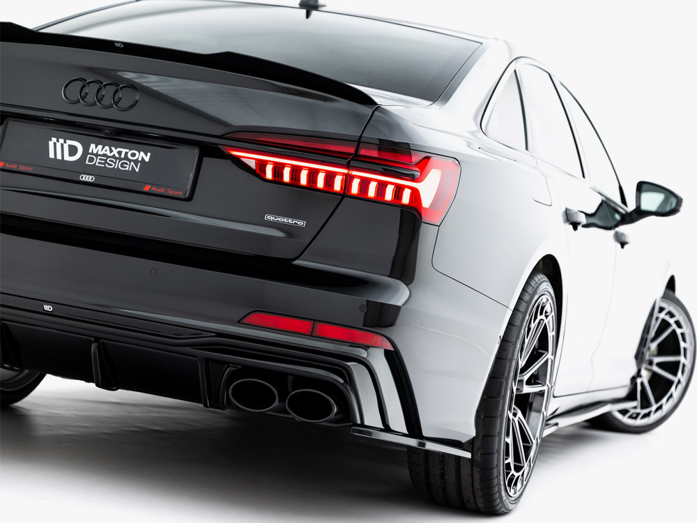 Rear Side Splitters Audi A6 S-Line / S6 C8 / C8 Facelift - 3 