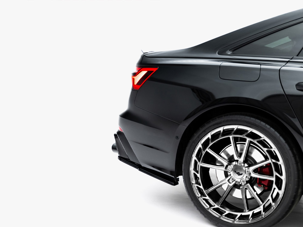 Rear Side Splitters Audi A6 S-Line / S6 C8 / C8 Facelift - 5 