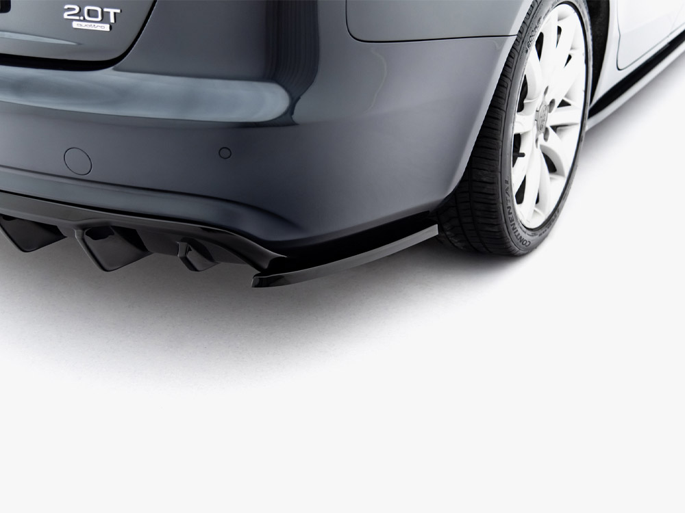 Rear Side Splitters Audi A4 B8 Facelift - 4 