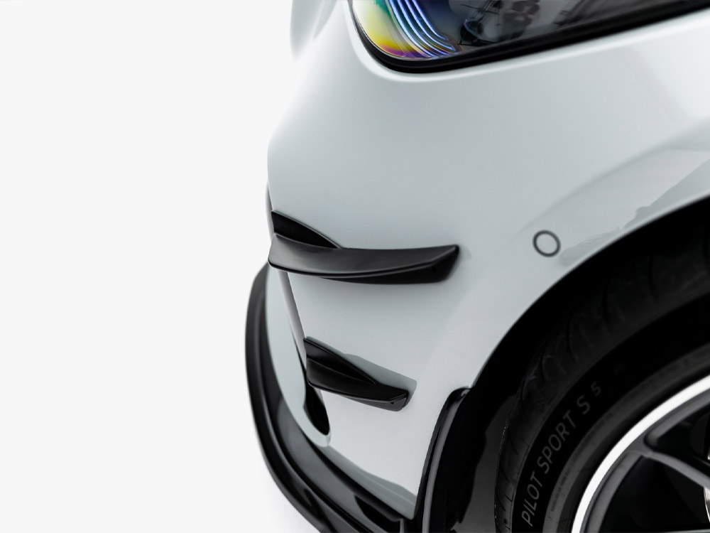 Front Bumper Wings (Canards) Mercedes-AMG CLE 53 Aero C236 - 6 