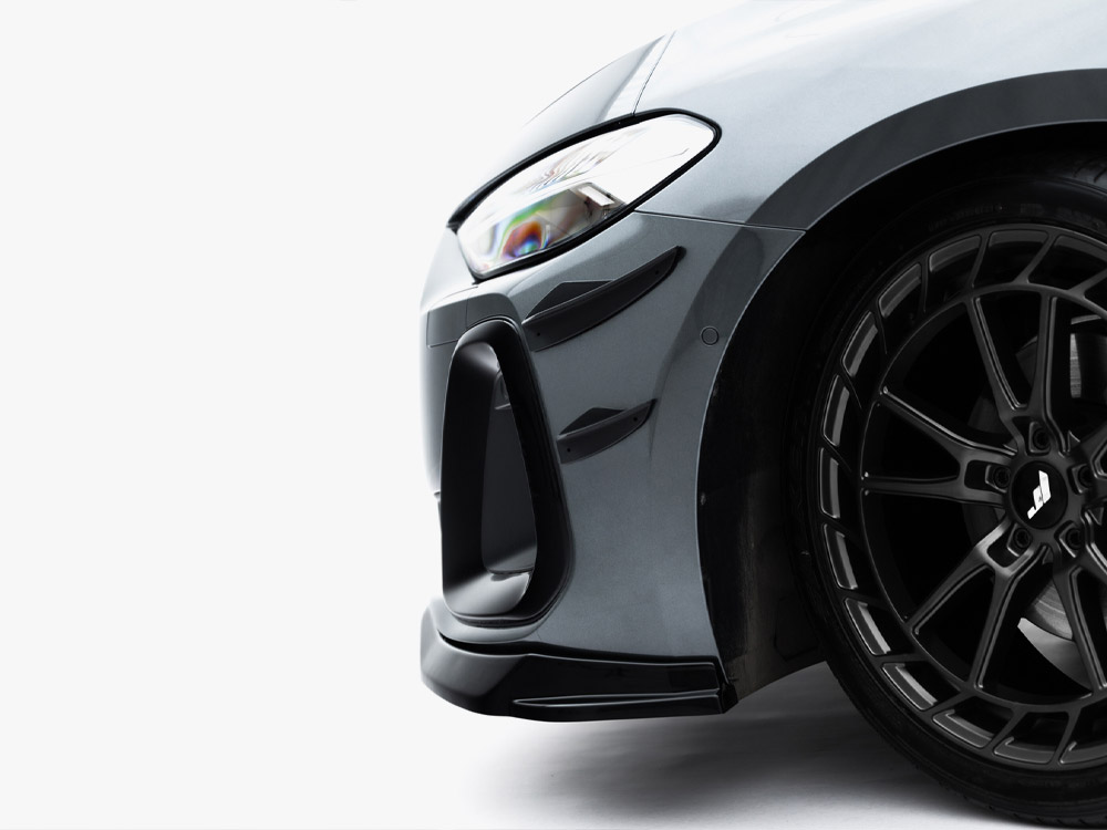 Front Bumper Wings (Canards) Audi A5 S-Line / S5 Sedan / Avant B10 - 5 