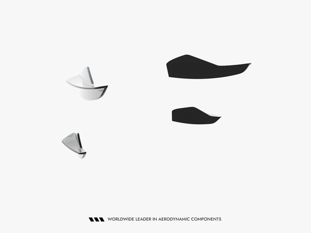 Front Bumper Wings (Canards) Audi A5 S-Line / S5 Sedan / Avant B10 - 7 