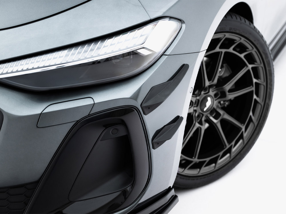 Front Bumper Wings (Canards) Audi A5 S-Line / S5 Sedan / Avant B10 - 4 