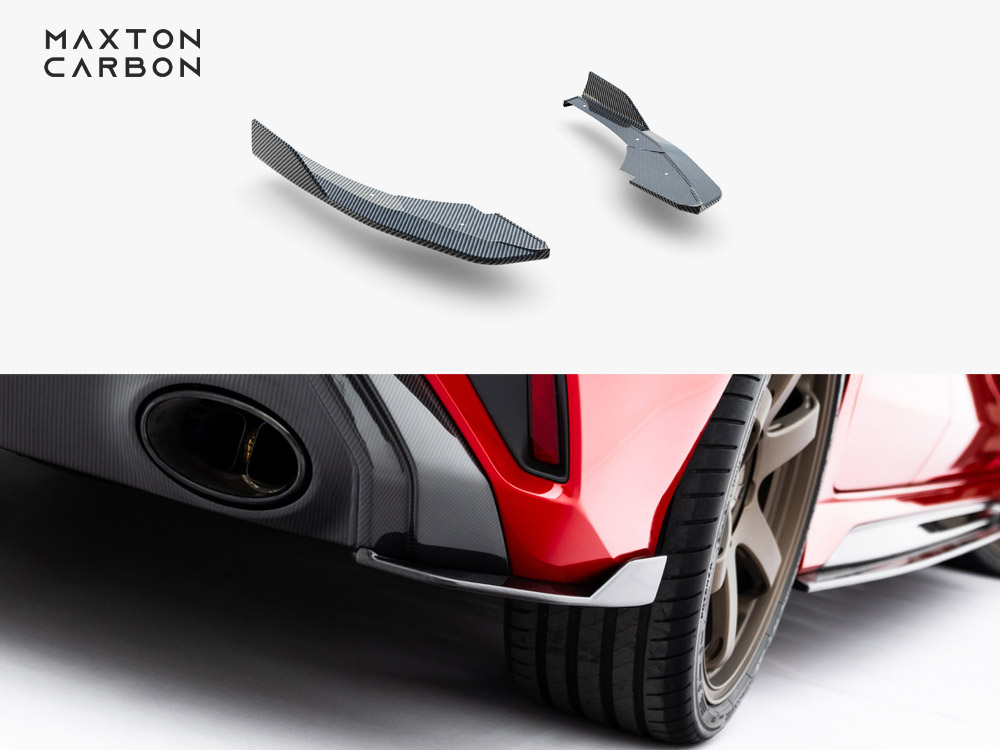 Prepreg Carbon Fiber Rear Side Splitters Audi RS3 Sedan 8Y Facelift - 1 