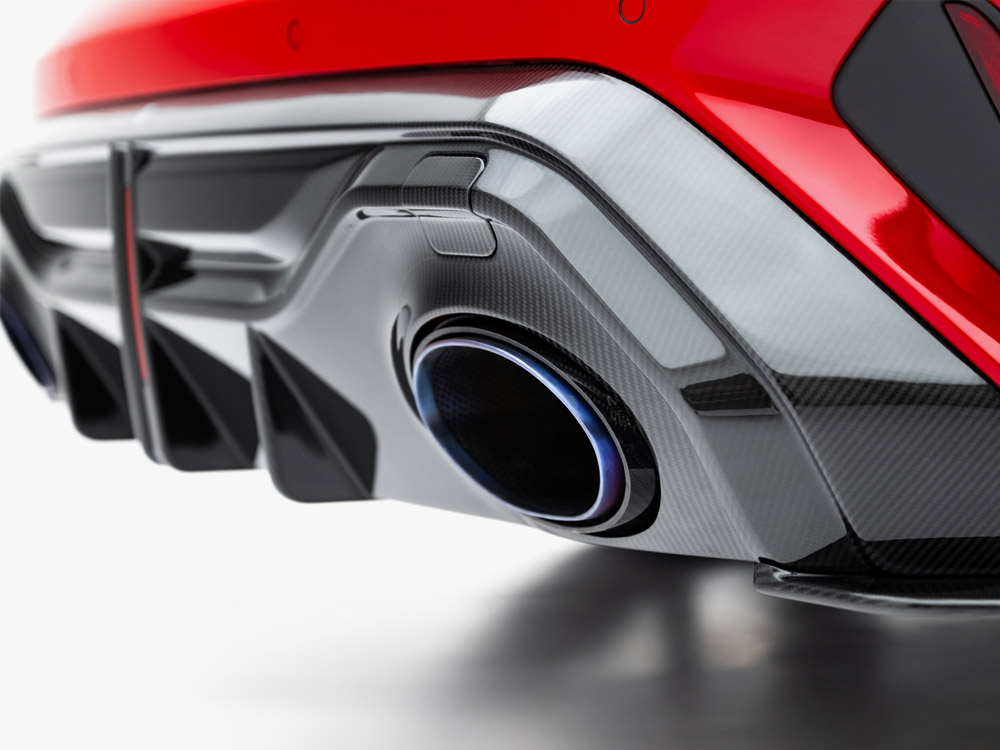 Prepreg Carbon Fiber Rear Diffuser Audi RS3 Sedan 8Y Facelift - 6 