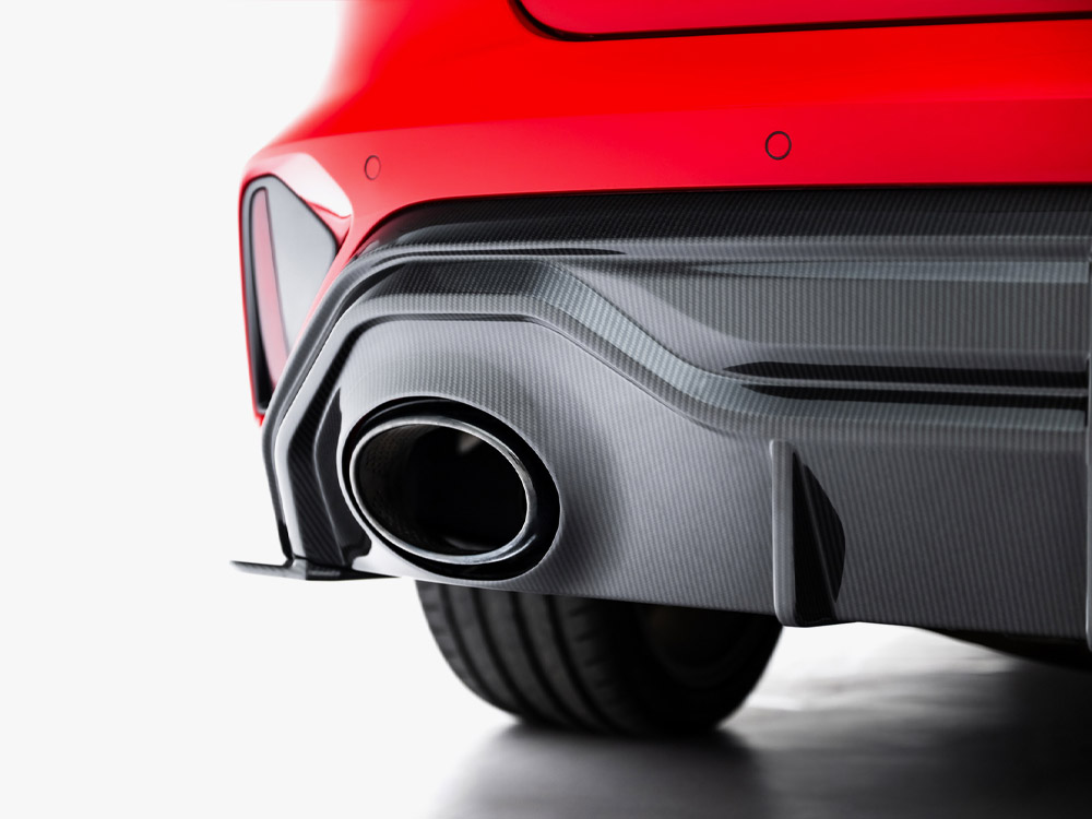 Prepreg Carbon Fiber Rear Diffuser Audi RS3 Sedan 8Y Facelift - 7 