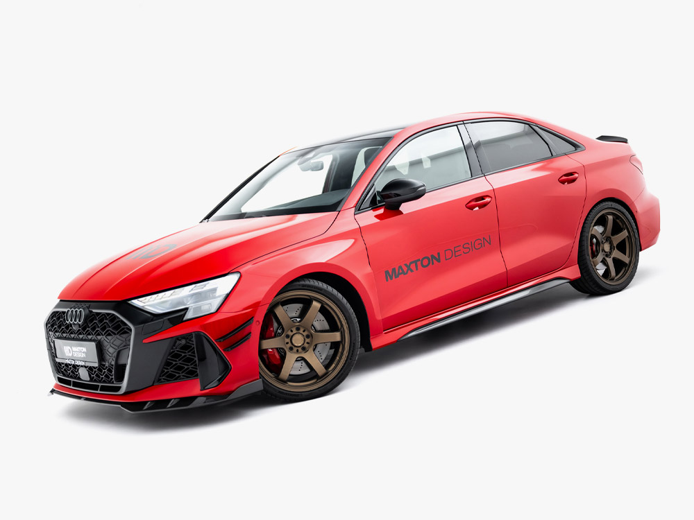 Prepreg Carbon Fiber Side Skirts V.2 Audi RS3 Sedan 8Y Facelift - 2 